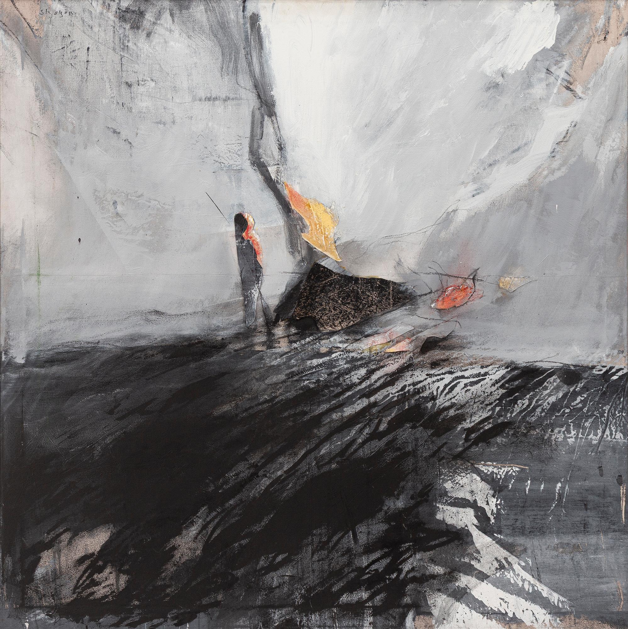 Stig Olson, "Vårbränning på Närkeslätten".