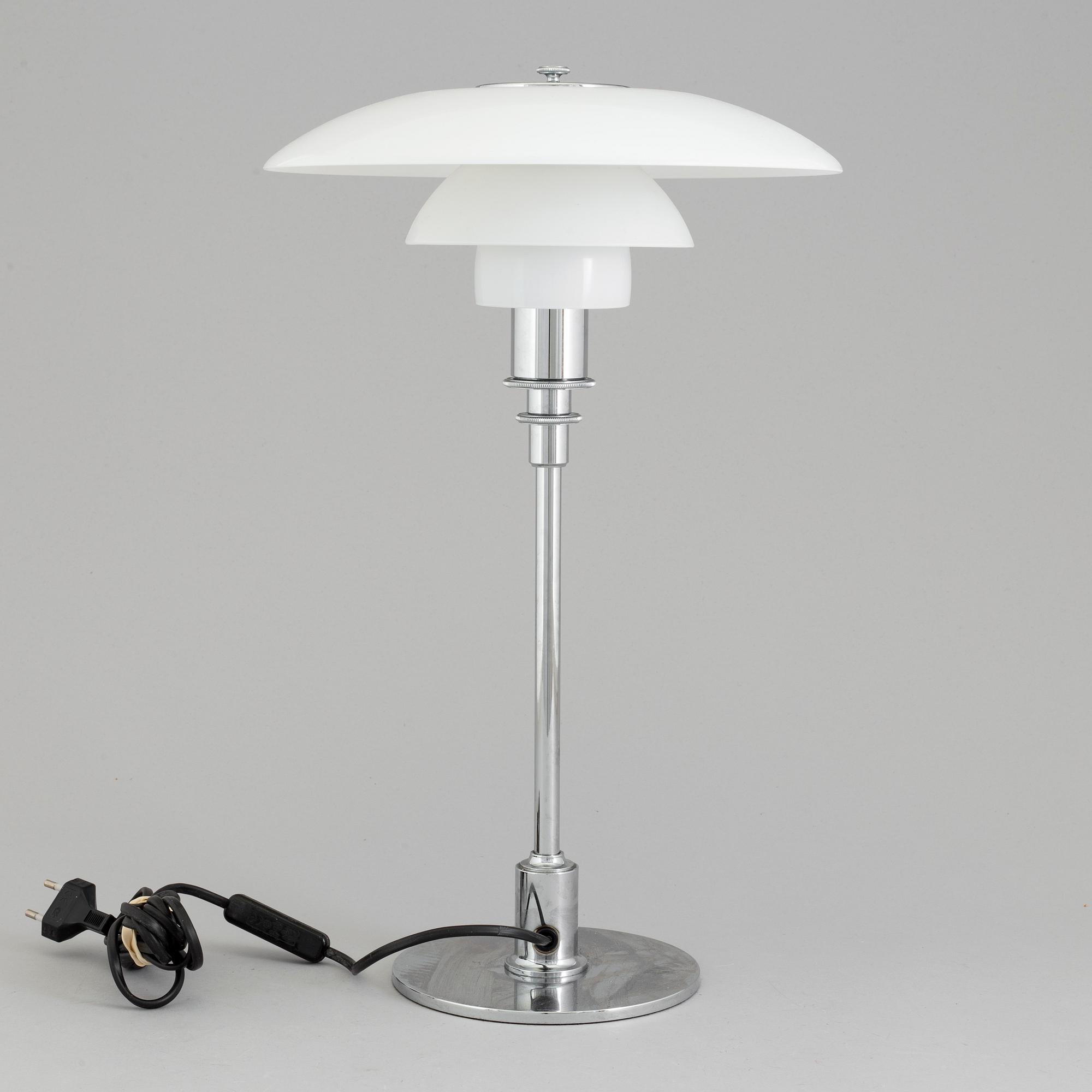 POUL HENNINGSEN, a "PH 2/1 table lamp for Louis Poulsen.