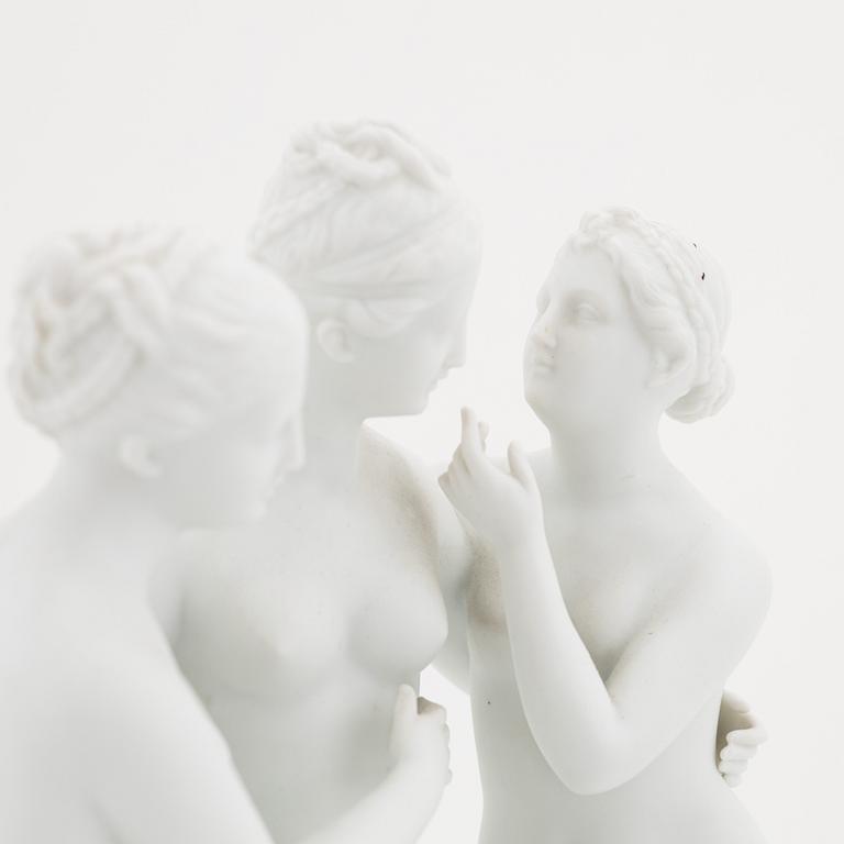 Figurin, parian, 1900-talets andra hälft.