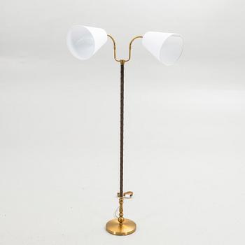 Einar Bäckströms Metallvarufabrik, floor lamp, mid-20th century.