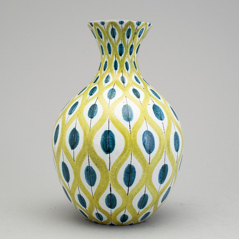 STIG LINDBERG, vas i fajans, Gustavsberg studio 1950-tal.