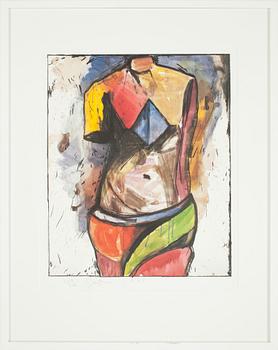 Jim Dine · JIM DINE, färglitografi. Sign och numr 264/400.