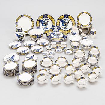 CHRISTIAN JOACHIM, A 92 parts set of  'Blue Pheasant' from Royal Copenhagen, late 20th century.
