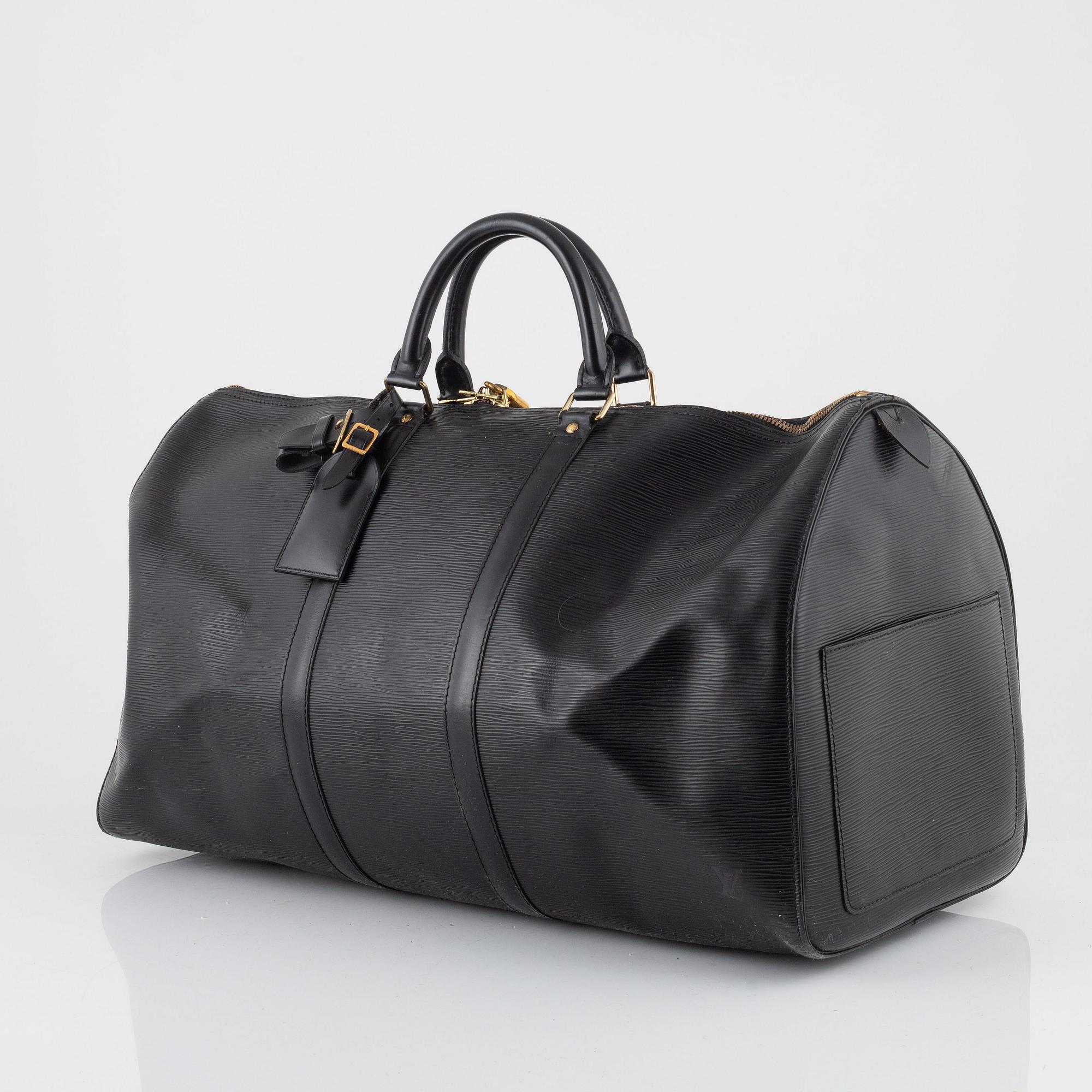 Louis Vuitton, weekend bag, "Keepall Epi 55", 1995.