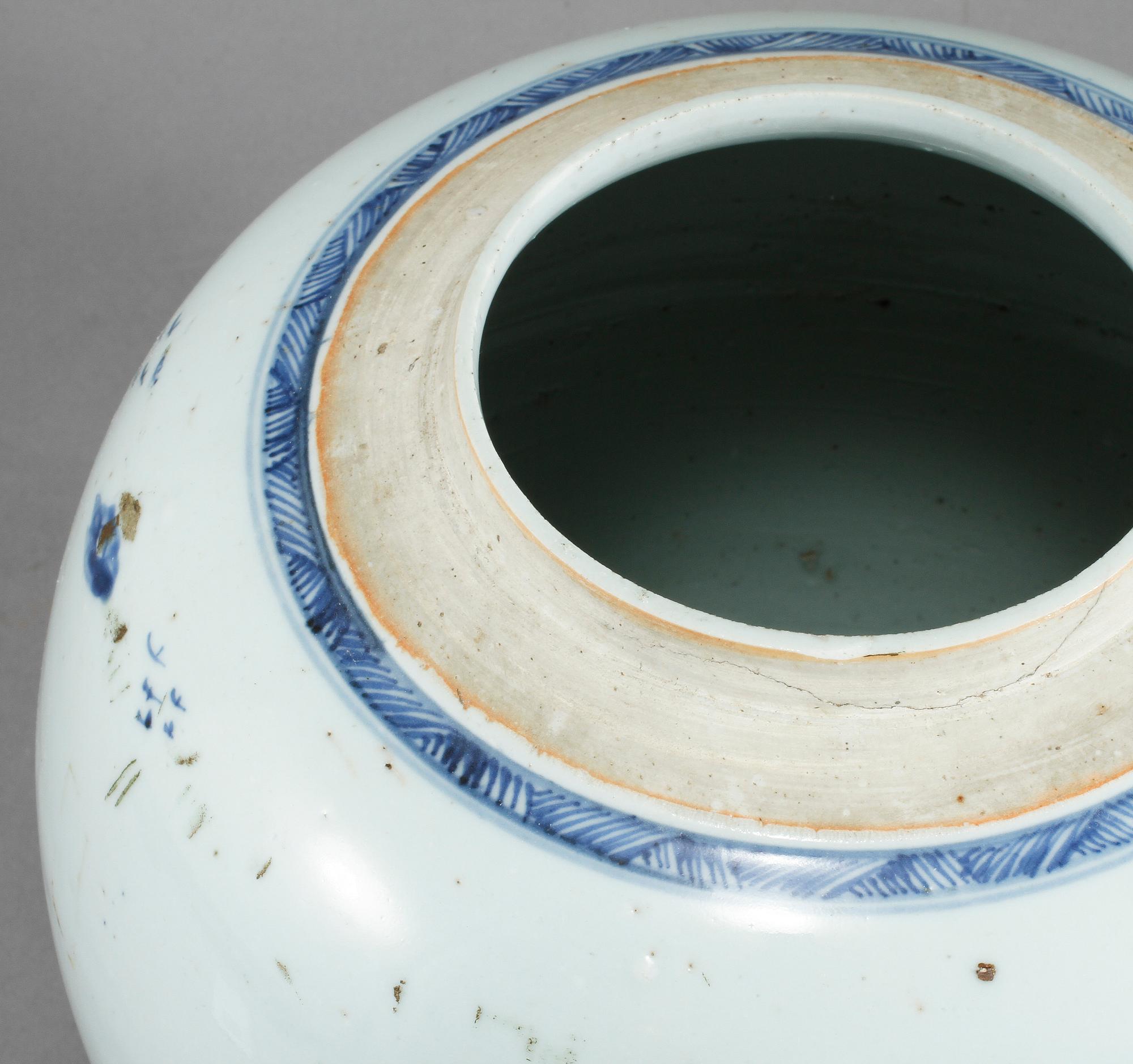 BOJAN, porslin, Kina, tidigt 1800-tal.