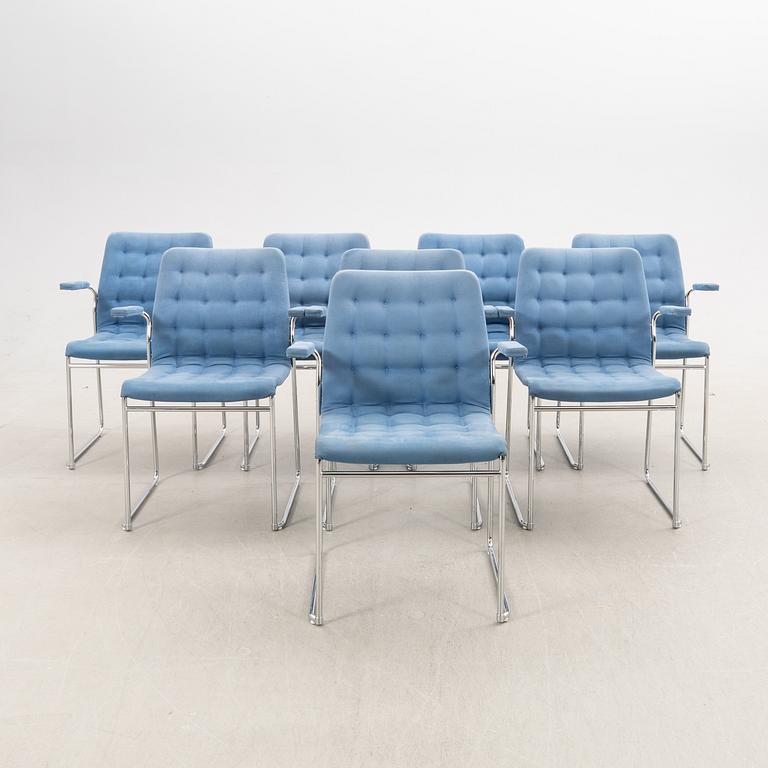 Bruno Mathsson, karmstolar, 8 st, "Mio Mi 408", 2003.