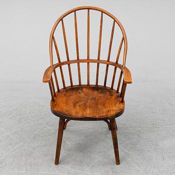 UNO ÅHRÉN, a beech chair from Gemla, 1930's.