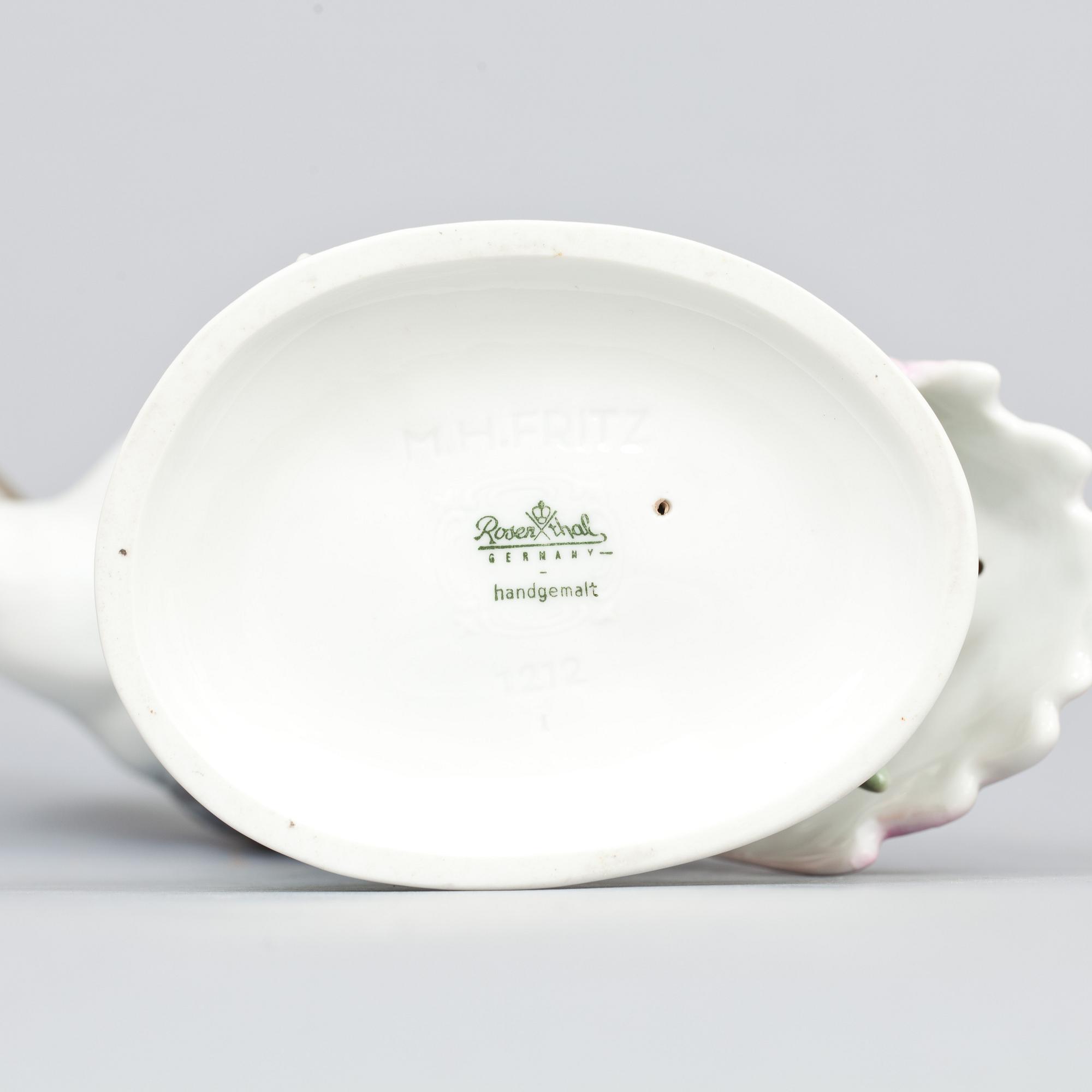 FIGURIN, porslin, M H Fritz, Rosenthal, 1900-talets andra hälft.