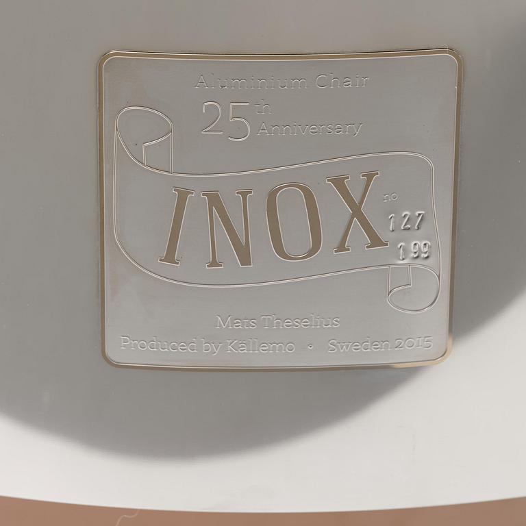 Mats Theselius, an "Inox" armchair, ed. 127/199, Källemo, Värnamo, post 2015.