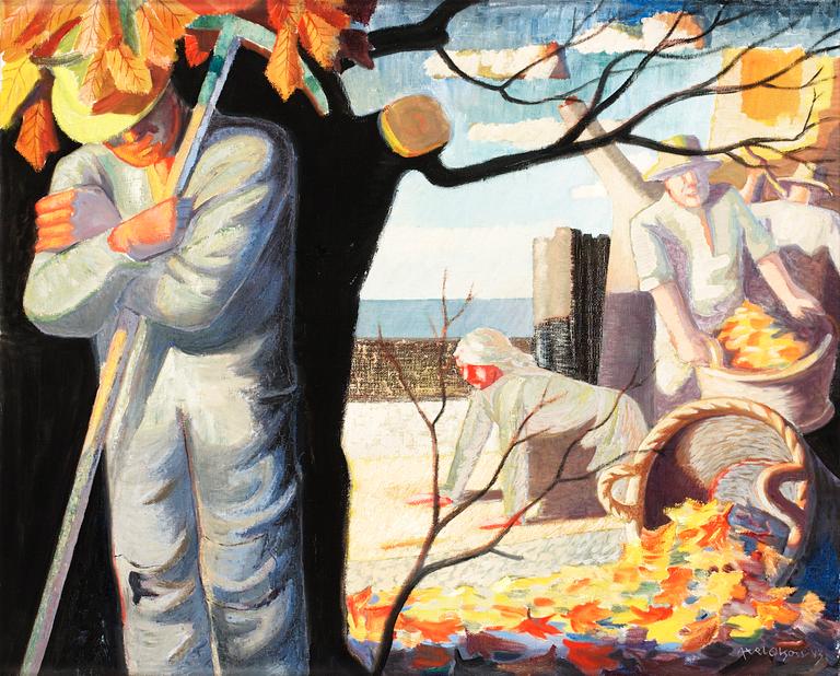 Axel Olson, "Den saliga höstdagen".