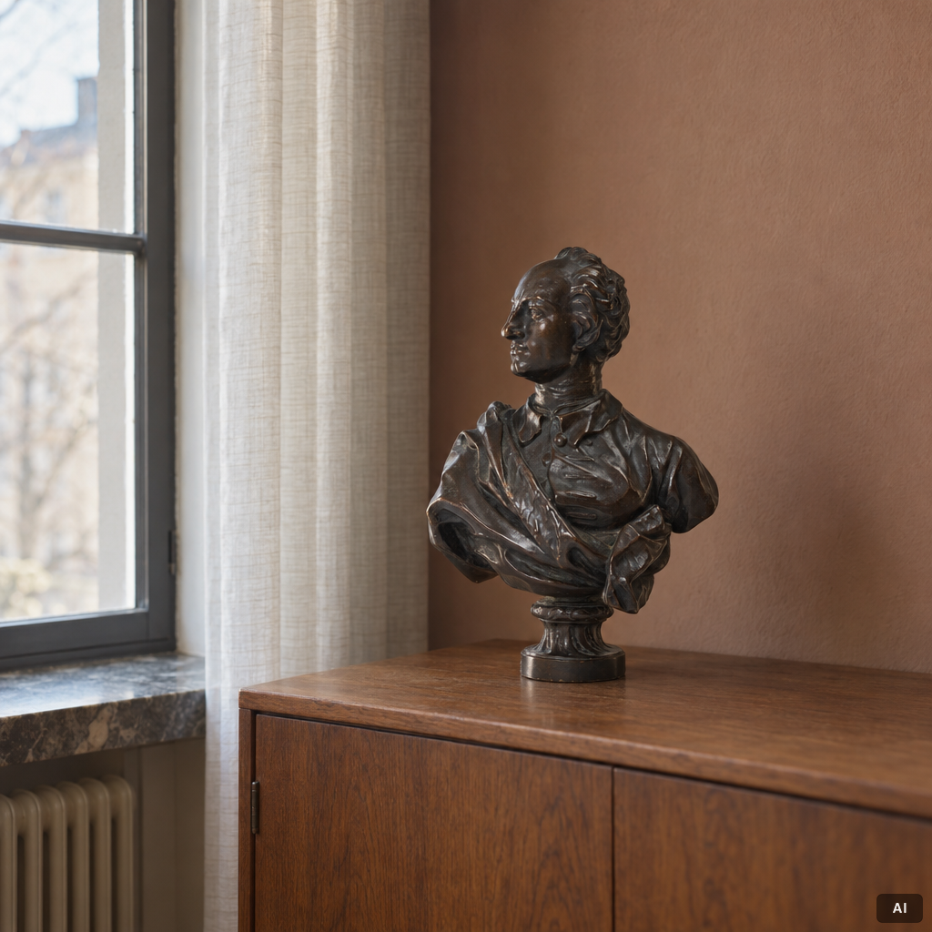 Jacques Philippe Bouchardon, after, “Karl XII” (1682–1718).