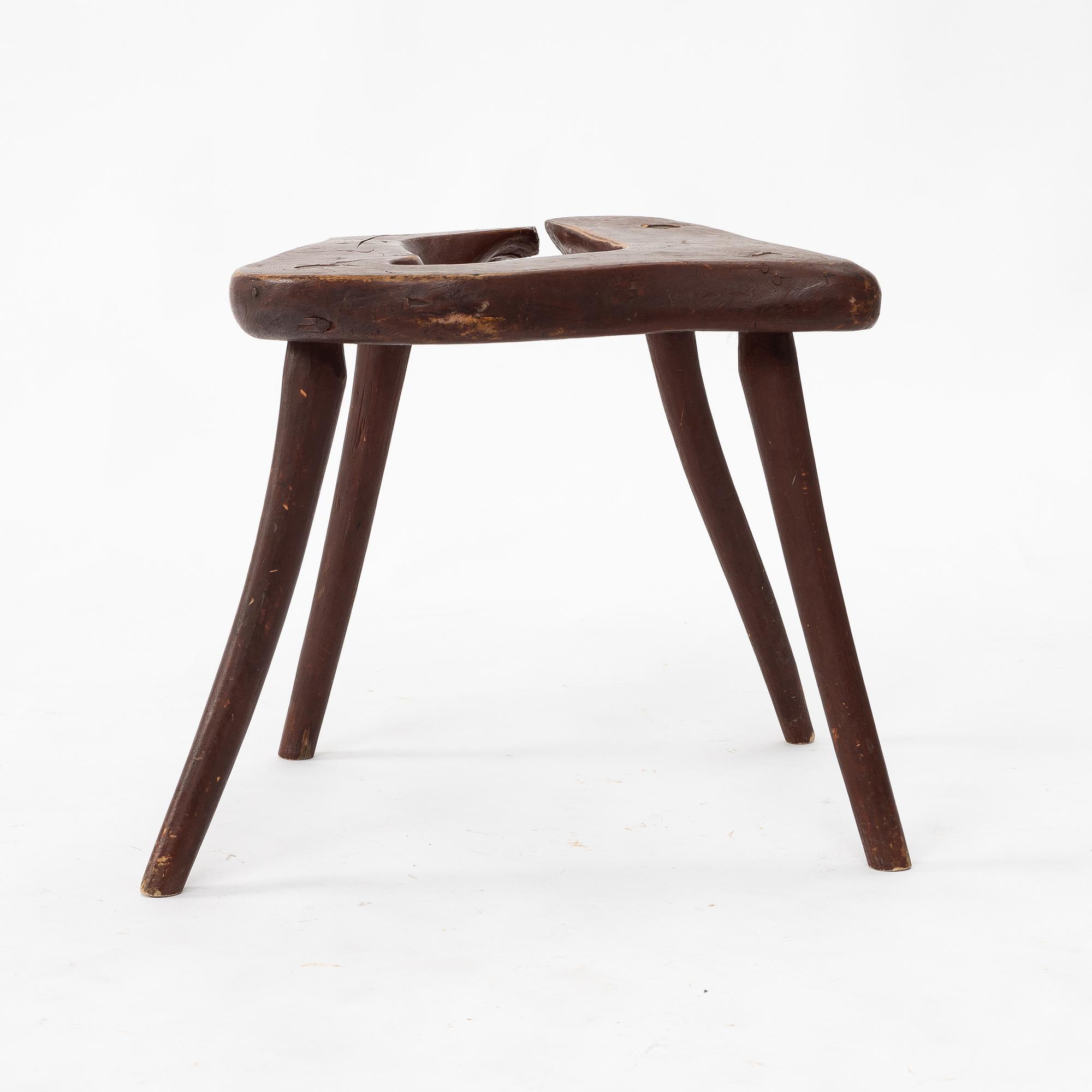 A Swedish stool, 19th/early 20th century.