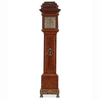 1278. A Baroque late 17th century longcase clock by Johannes Fischer, probably Dutch.