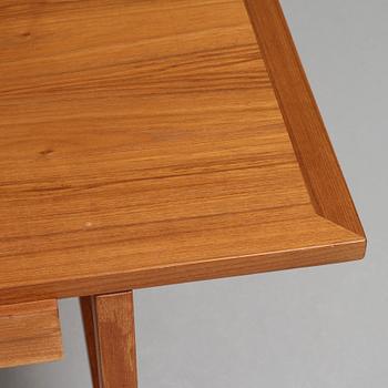 HANS J WEGNER, a "AT325A" teak and steel desk, Andreas Tuck, Denmark 1960's.