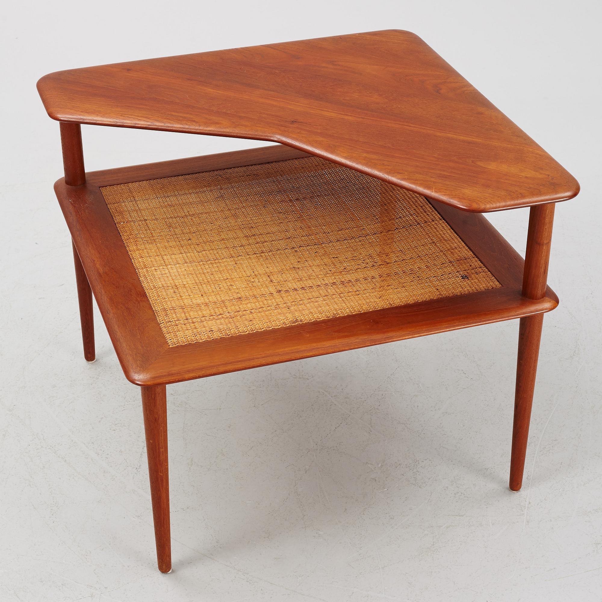 Peter Hvidt & Orla Mølgaard Nielsen, soffbord "Minerva", France & Son, Danmark.