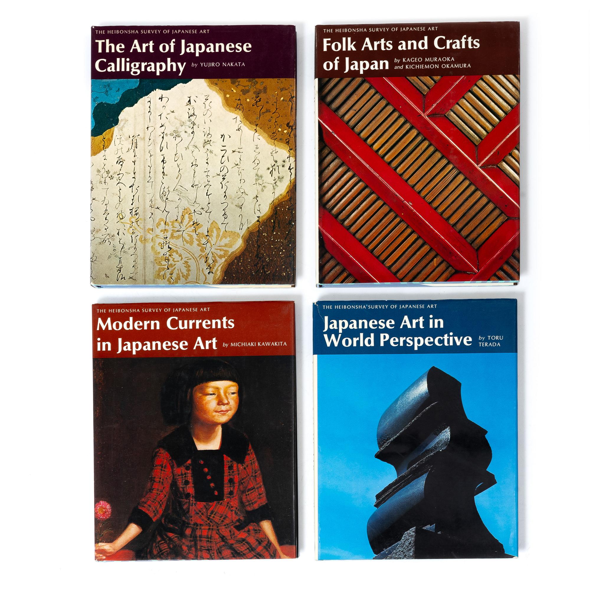 En samlares bibliotek del 2, "Heibonsha Survey of Japanse Art" (31 volymer).