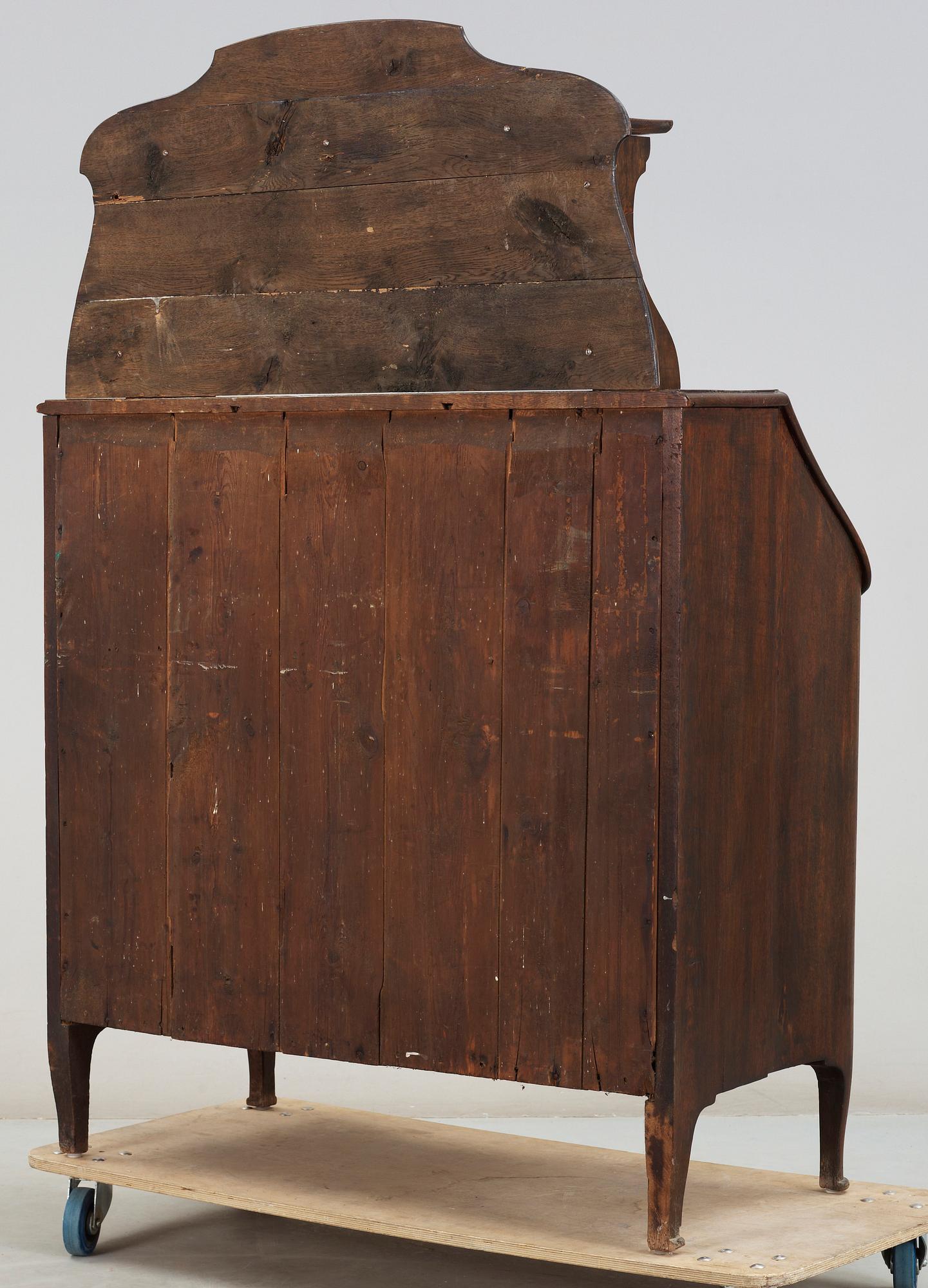 SNEDKLAFFSEKRETÄR, barock, 1700-talets mitt.