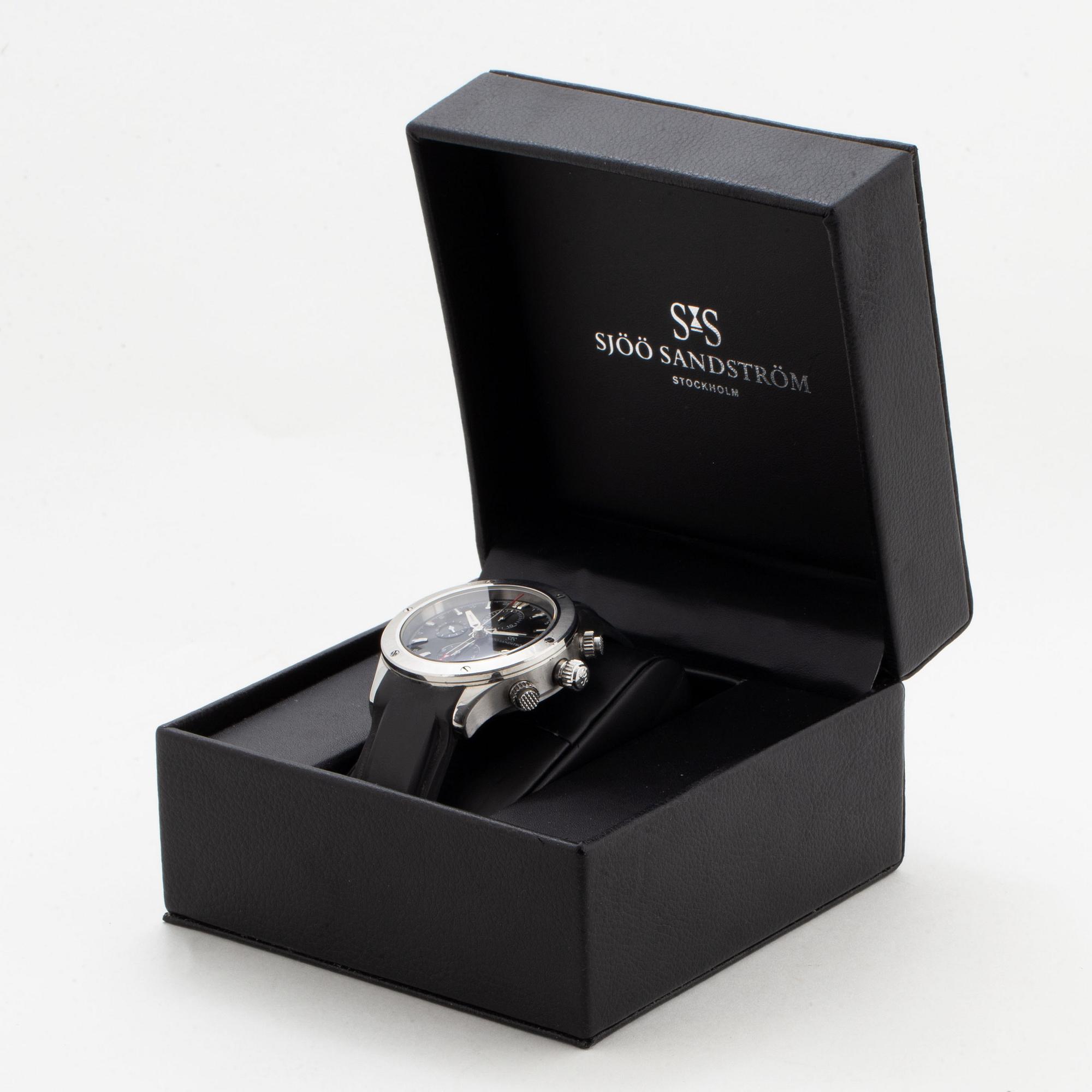 Sjöö Sandström, UTC Extreme, wristwatch, chronograph, 44 mm.