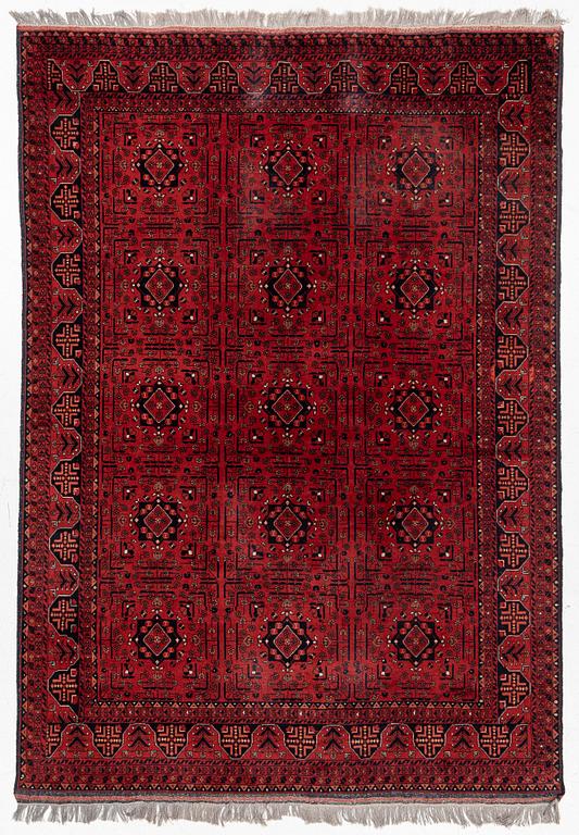 Rug, Afghan, approx. 282 x 200 cm.