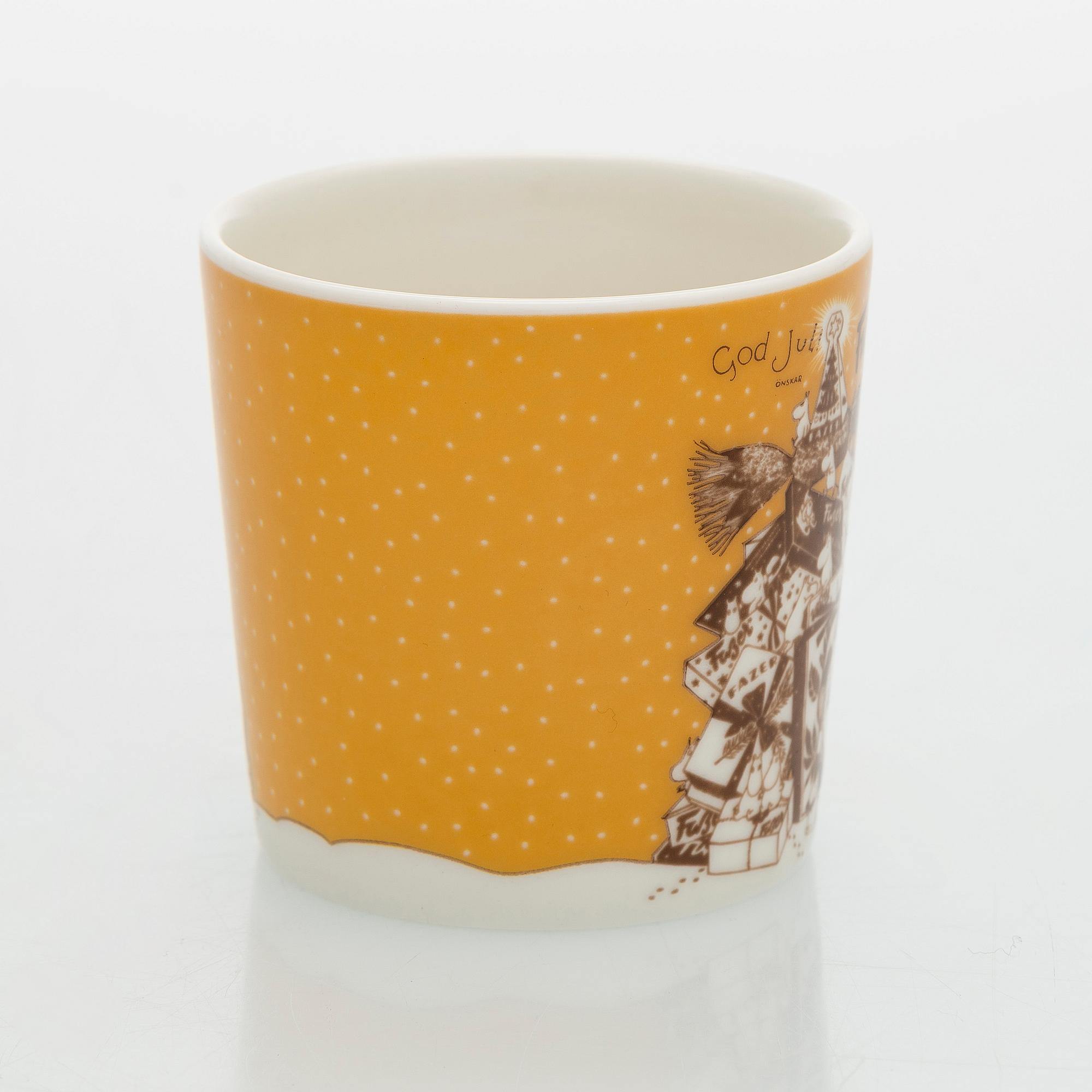 Muumin-mug, porcelain, 'Fazer Café', Moomin Characters, Arabia 2004, numbered 68/400.