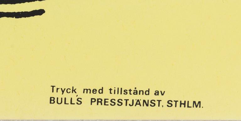 Mumin, Offsetaffisch, "Är ni primadonnan ?".
