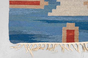 Judith Johansson, A carpet, "Östertälje"  rölakan, ca 306 x 202 cm, signed JJ.