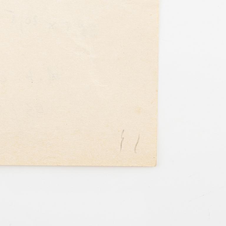 Carl Fredrik Reuterswärd, Untitled.