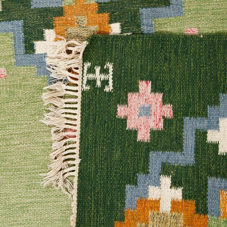 MATTA, rölakan, monogramsignerad EE, 1900-talets andra hälft, ca 230 x 167 cm.