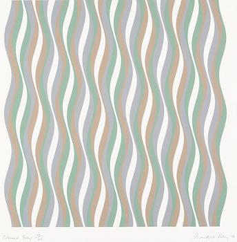 197. Bridget Riley, "Coloured greys I", from: "Coloured Greys".