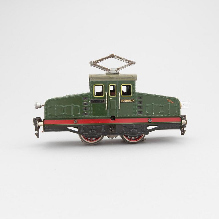 MÄRKLIN, 4 delar, bland annat O-skalan, 1930-tal.