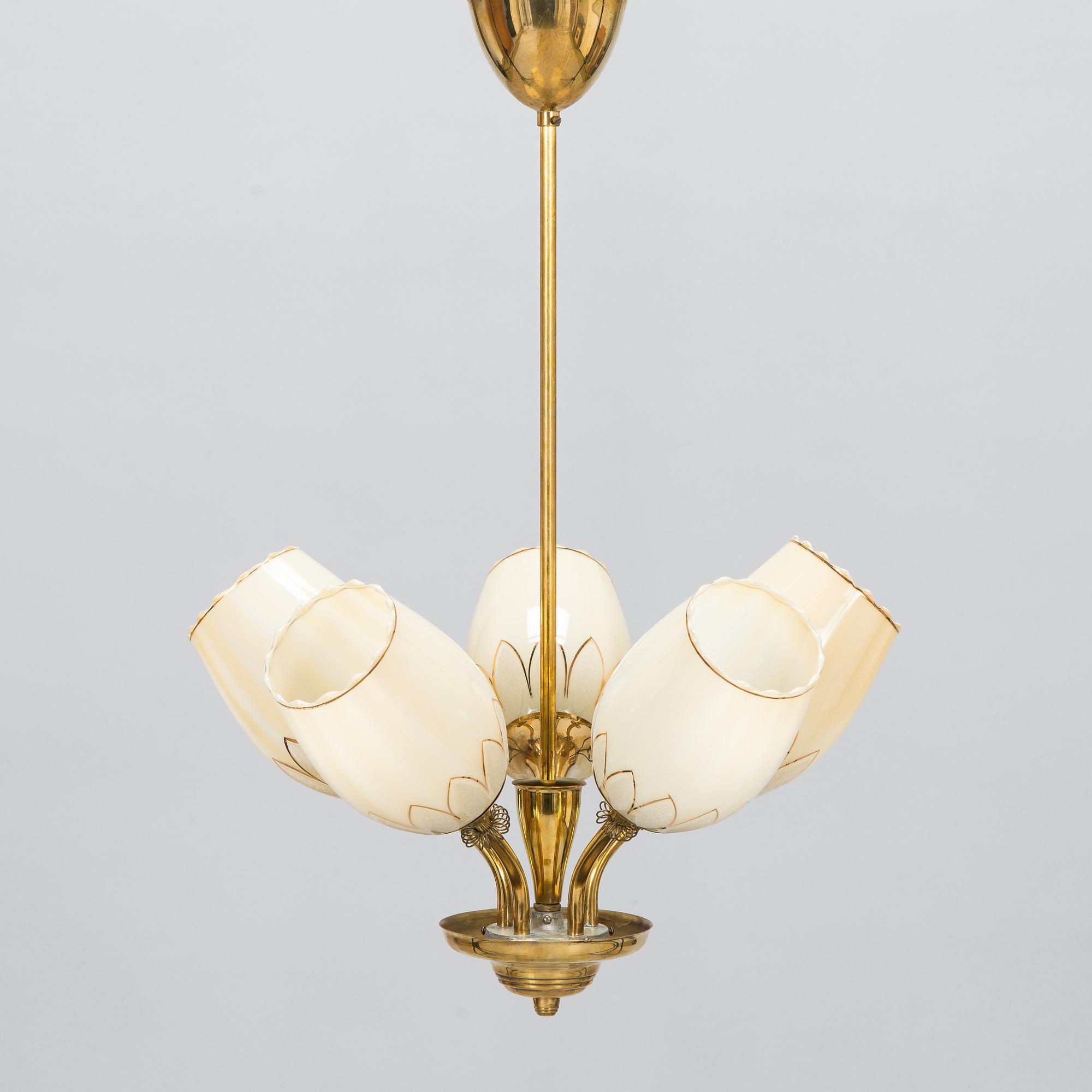 A mid-20th-century chandelier for Stockmann.