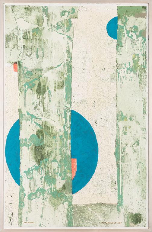 Rolf Sandqvist, oil on canvas, signed and dated 1983.