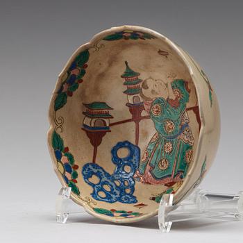 A Japanese bowl, Signed, 19th Century.