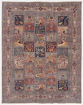 Rug, Kashmar Patina, approx. 376 x 297 cm.