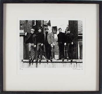PHILIP TOWNSEND, gelatin silver print "Rolling Stones", signed Philip Townsend and numbered AP 2/5.
