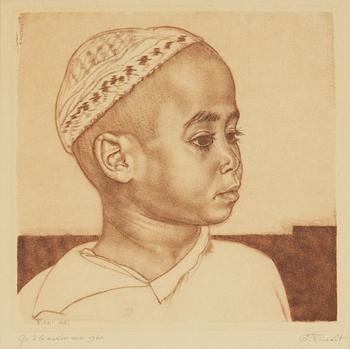 Eduard Wiiralt, 
"Noor araablane" (Young arabian).