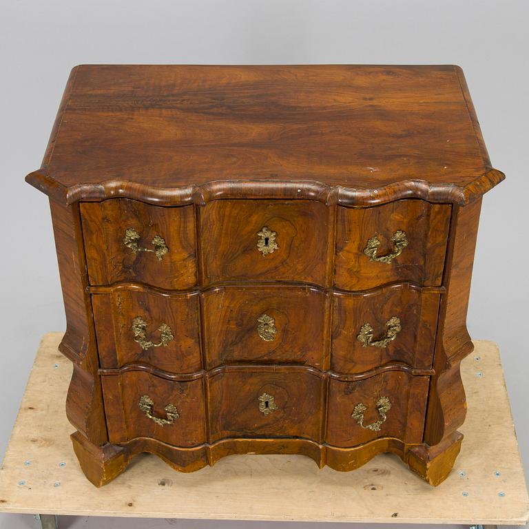 Byrå, senbarock, 1700-tal.