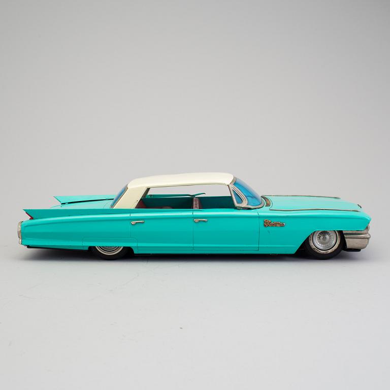 A tinplate Ichiko Cadillac Japan ca 1962.