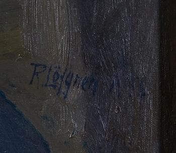 LÖFGREN, ROBERT, olja på duk, sign o dat 1955.