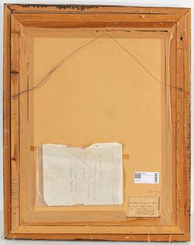 LEANDER ENGSTRÖM, watercolour, certified by his son Tord verso.