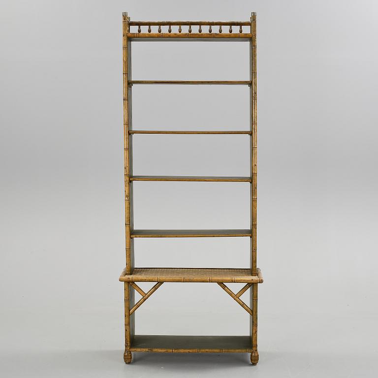 BOKHYLLA, kolonialstil, 1900-tal.