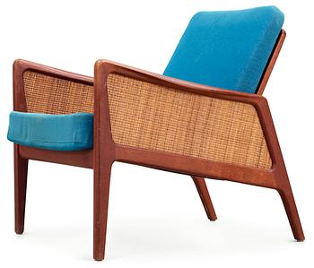 A Peter Hvidt & Orla Mölgaard  "FD 151" easy chair, France & Daverkosen, Denmark.