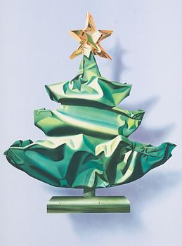 Yrjö Edelmann, "Wrapped Christmas Tree".
