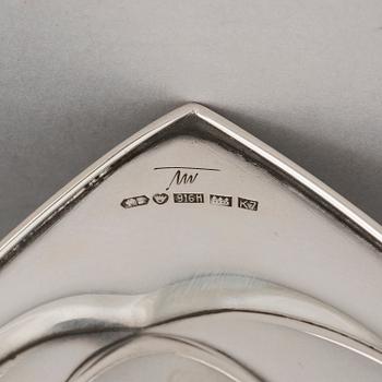TAPIO WIRKKALA, FAT, silver, TW 100, stämpelsignerat TW, Kultakeskus oy, Tavastehus 1963.
