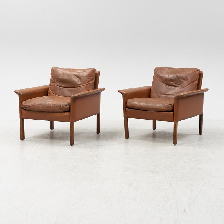 Hans Olsen, a pair of armchairs, Denmark, 1960's.