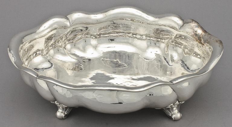JARDINJÄR, nysilver, rokokostil, 1900-tal.