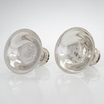 A pair of centrepiece silver bowls by Johan Rohde for Georg Jensen, Copenhagen 1915-1919. Design nr 252.