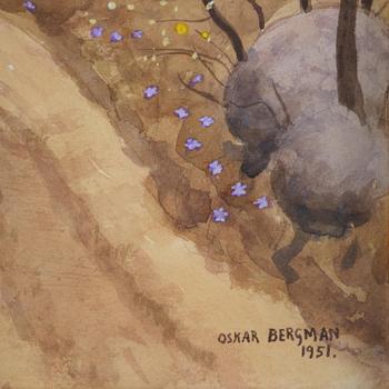 Oskar Bergman, "Vår vid Erstavik".