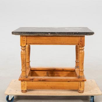 Table in Baroque style, late 19th century.