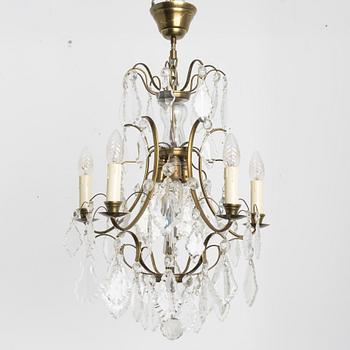 Ljuskrona, rokokostil,  1930-tal.